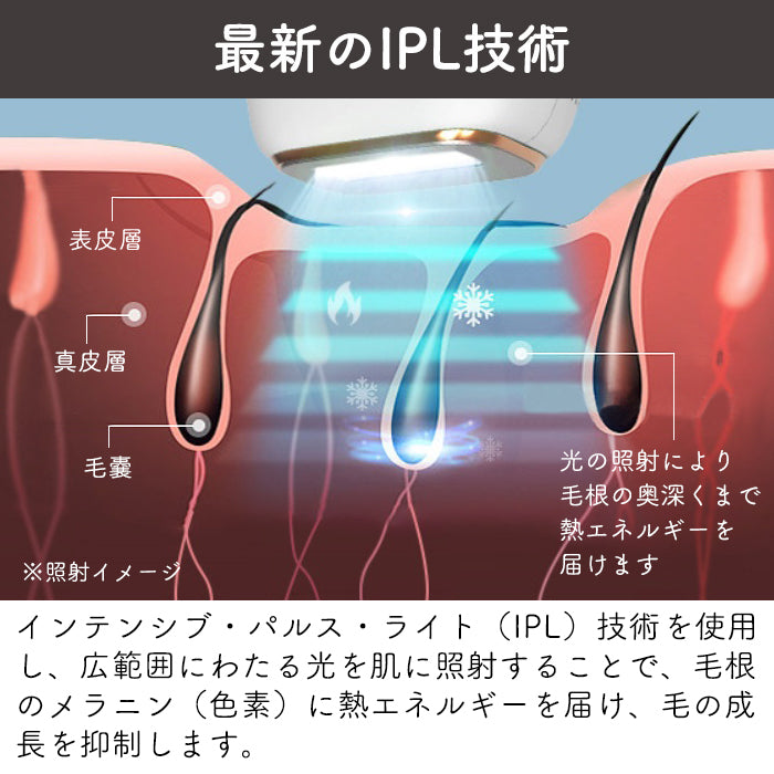 ［Folica］脱毛器